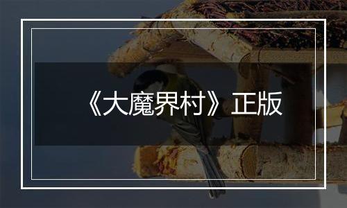 《大魔界村》正版