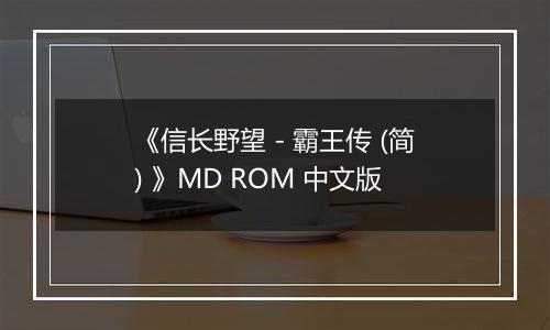 《信长野望 - 霸王传 (简) 》MD ROM 中文版